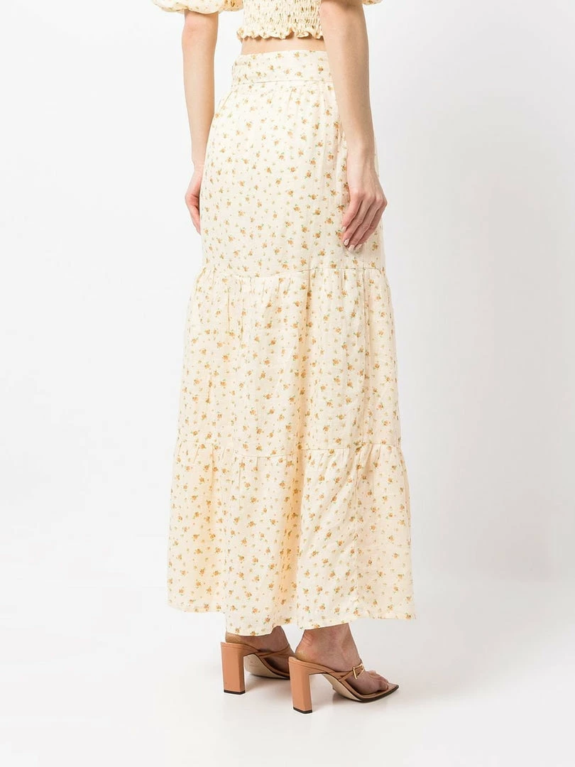 Faithfull The Brand Clothing ‘Cavaretta’ Floral Wrap Midi Skirt 21 Faithfull The Brand Clothing ‘Cavaretta’ Floral Wrap Midi Skirt