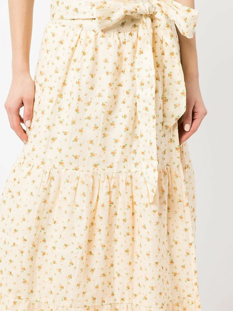 Faithfull The Brand Clothing ‘Cavaretta’ Floral Wrap Midi Skirt 22 Faithfull The Brand Clothing ‘Cavaretta’ Floral Wrap Midi Skirt