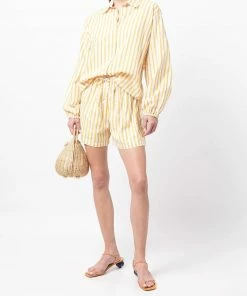 Faithfull The Brand 'Sereno' Stripe Shorts Clothing 18 Faithfull The Brand 'Sereno' Stripe Shorts Clothing