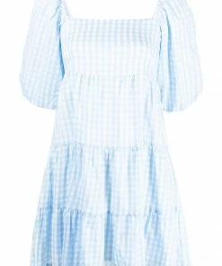 Faithfull The Brand Clothing 'Leilani' Gingham Mini Dress
