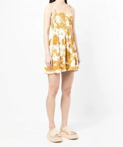 Faithfull The Brand Clothing 'Felisha' Flannel Floral Mini Dress