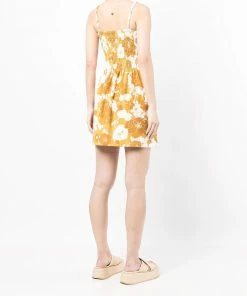 Faithfull The Brand Clothing 'Felisha' Flannel Floral Mini Dress