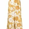 Faithfull The Brand 'Malta' Wide Leg Floral Trousers Clothing