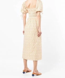 Faithfull The Brand Clothing 'Rory' Floral Motif Midi Dress