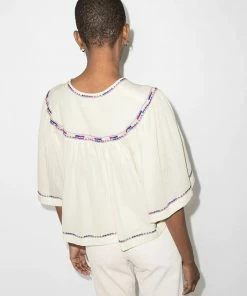 Isabel Marant Etoile 'Fame' Embroidered Blouse Clothing 9 Isabel Marant Etoile 'Fame' Embroidered Blouse Clothing