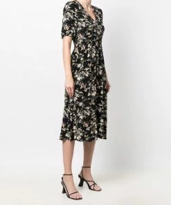 Ba&sh Clothing 'Floe' Floral Midi Dress