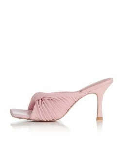 Alias Mae Pink 'Flora' Woven Mules Shoes