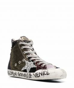 Golden Goose ‘Francy Penstar’ Patchwork High Top Sneakers Shoes