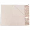 Ganni Beige 'Wool Logo Fringed Scarf' 2 Ganni Beige 'Wool Logo Fringed Scarf'