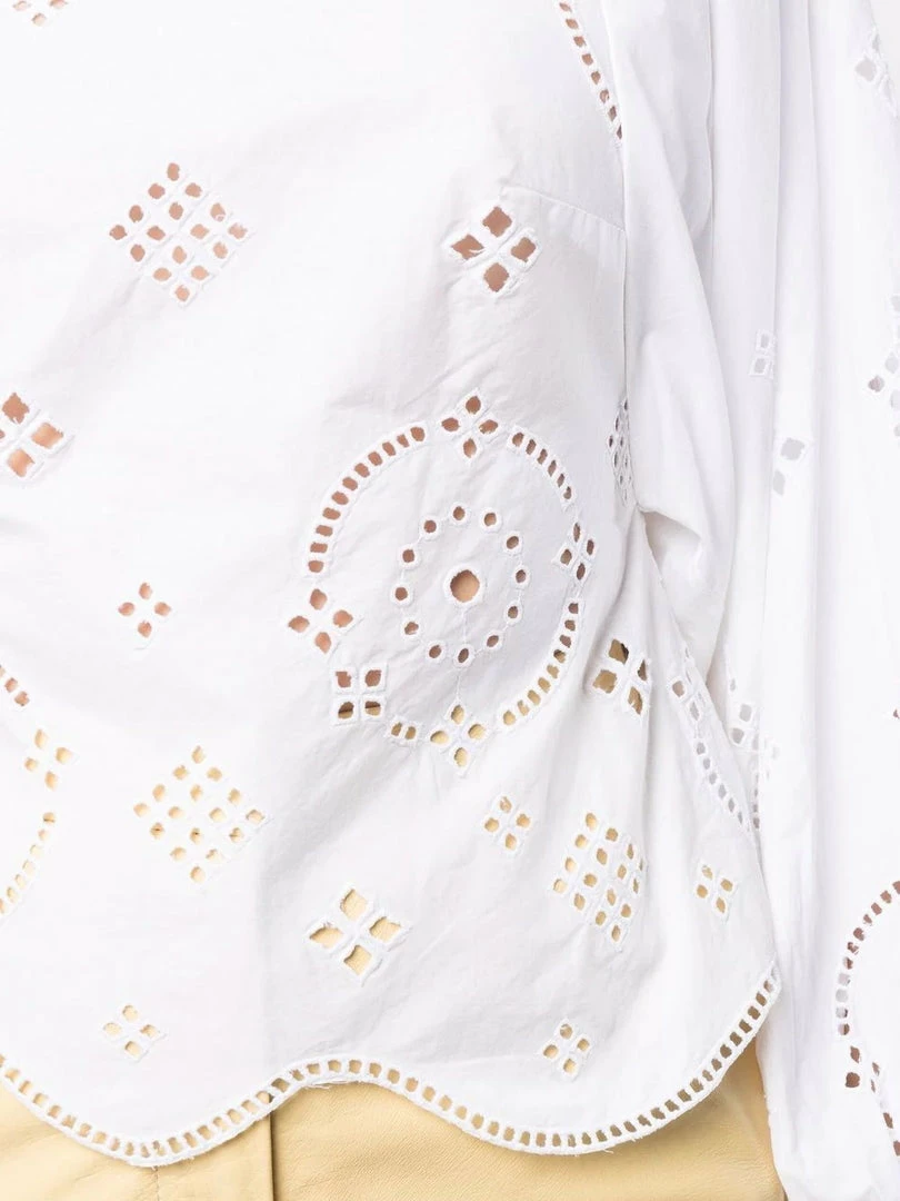 Ganni ‘Open Back Embroidered Blouse’ 22 Ganni ‘Open Back Embroidered Blouse’