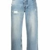 Anine Bing 'Gavin 22' High Rise Distressed Jeans Clothing