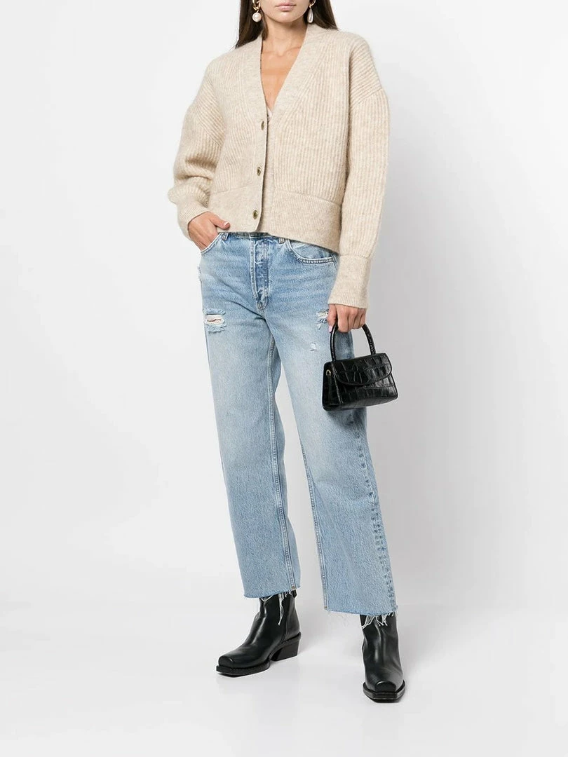 Anine Bing 'Gavin 22' High Rise Distressed Jeans Clothing 9 Anine Bing 'Gavin 22' High Rise Distressed Jeans Clothing