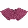 Ganni 'Gingham Ruffled Collar'