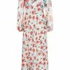 Rixo London 'Gio' Pansy Floral Midi Dress