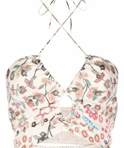 Ba&sh 'Giulia' Floral Top