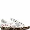 Golden Goose 'Superstar' Leopard Sole Trainers