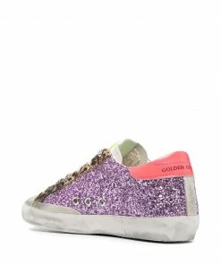 Golden Goose 'Superstar' Purple Glitter Trainers 8 Golden Goose 'Superstar' Purple Glitter Trainers