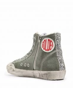 Golden Goose Military Green 'Francy' Penstar Sneakers 8 Golden Goose Military Green 'Francy' Penstar Sneakers