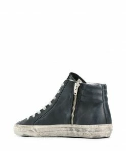 Golden Goose ‘Black Studded High Top Sneakers’ Shoes