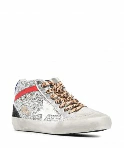 Golden Goose Shoes ‘Glitter Leopard Lace High Top Sneakers’ 7 Golden Goose Shoes ‘Glitter Leopard Lace High Top Sneakers’