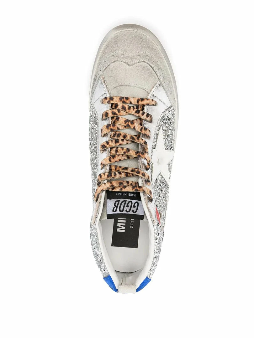 Golden Goose Shoes ‘Glitter Leopard Lace High Top Sneakers’ 6 Golden Goose Shoes ‘Glitter Leopard Lace High Top Sneakers’