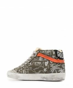 Golden Goose Shoes 'Mid Star' Doodle Print Sneakers