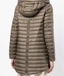 Parajumpers Green 'Tessa' Hooded Coat Clothing