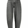 Agolde Grey 'Balloon High Rise Curved Taper Jeans'