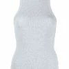 Anine Bing Grey ‘Eva’ Ribbed Tank Top 2 Anine Bing Grey ‘Eva’ Ribbed Tank Top