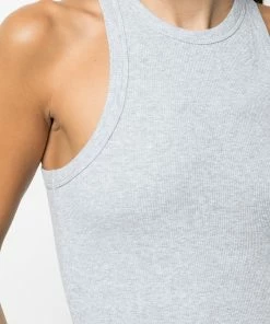 Anine Bing Grey ‘Eva’ Ribbed Tank Top 11 Anine Bing Grey ‘Eva’ Ribbed Tank Top