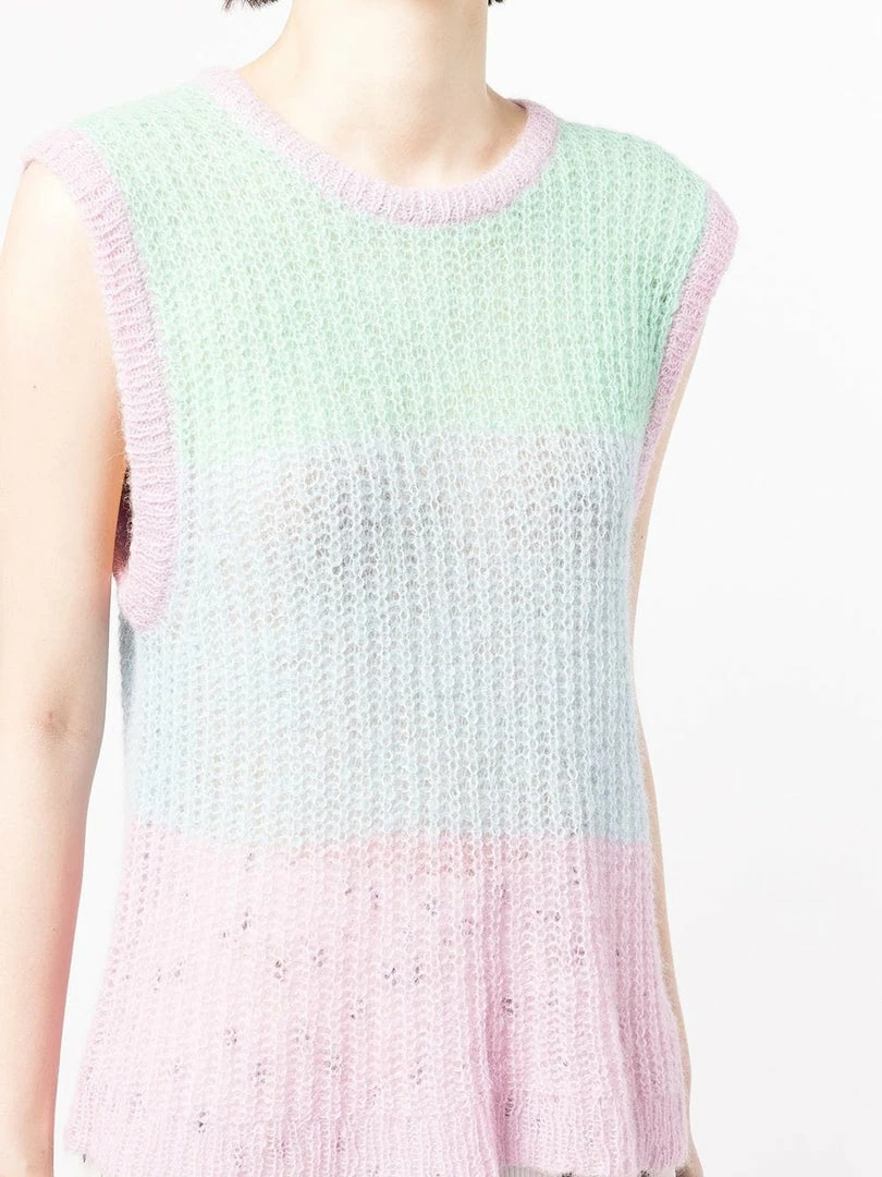 Stella Nova Clothing 'Hallie May' Pastel Knit Vest 7 Stella Nova Clothing 'Hallie May' Pastel Knit Vest