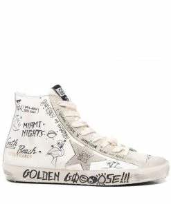 Golden Goose 'High Top Doodle Trainers' Shoes