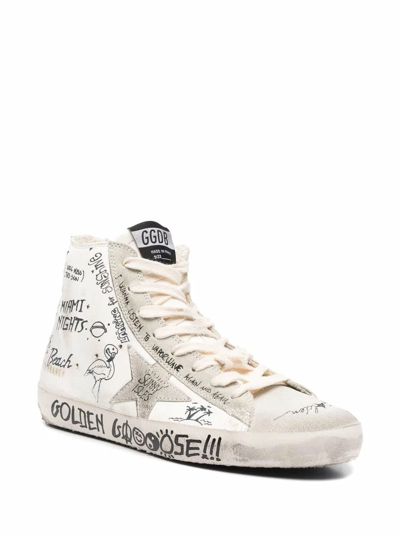 Golden Goose 'High Top Doodle Trainers' Shoes 4 Golden Goose 'High Top Doodle Trainers' Shoes