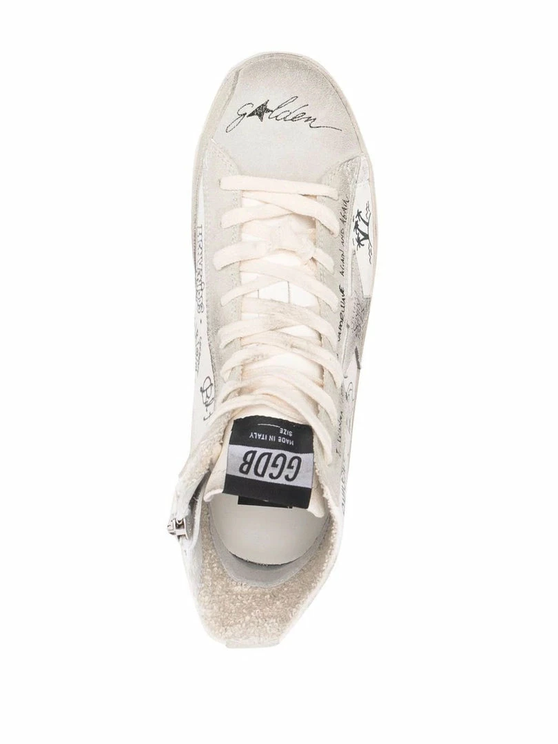 Golden Goose 'High Top Doodle Trainers' Shoes 6 Golden Goose 'High Top Doodle Trainers' Shoes