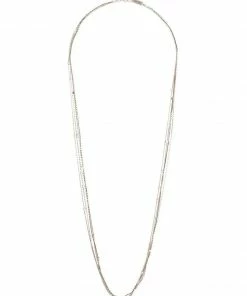 Isabel Marant Accessories Celadon ‘Multi String Long Necklace’
