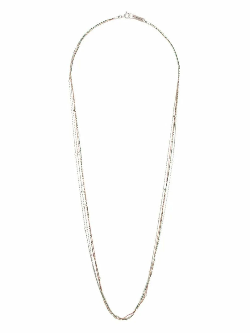 Isabel Marant Accessories Celadon ‘Multi String Long Necklace’ 3 Isabel Marant Accessories Celadon ‘Multi String Long Necklace’
