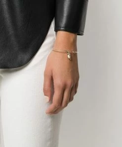 Isabel Marant Accessories Black And Silver 'Amer' Bracelet