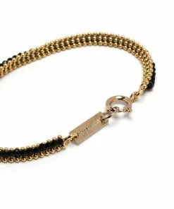 Isabel Marant Black 'Bead Bauble Bracelet' Accessories