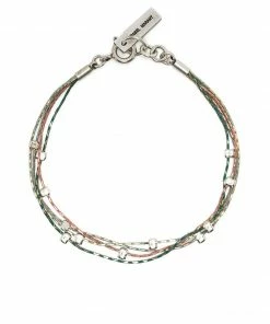 Isabel Marant Accessories Celadon ‘Multi String Bracelet’