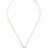 Isabel Marant Black And Silver 'Charm Pendant Necklace'