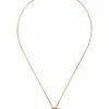 Isabel Marant White And Gold 'Charm Pendant Necklace' Accessories 1 Isabel Marant White And Gold 'Charm Pendant Necklace' Accessories