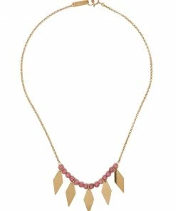 Isabel Marant Pink 'Harlow' Necklace Accessories