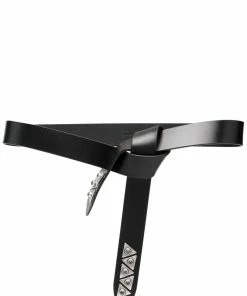 Isabel Marant Accessories Black ‘Letri’ Stud Detail Belt