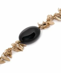 Isabel Marant Black 'Stones Bracelet' Accessories