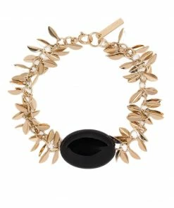 Isabel Marant Black 'Stones Bracelet' Accessories