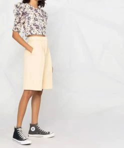 Isabel Marant Etoile Clothing Cream 'Silva' Floral Top 13 Isabel Marant Etoile Clothing Cream 'Silva' Floral Top