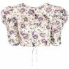 Isabel Marant Etoile Clothing Cream 'Silva' Floral Top 1 Isabel Marant Etoile Clothing Cream 'Silva' Floral Top