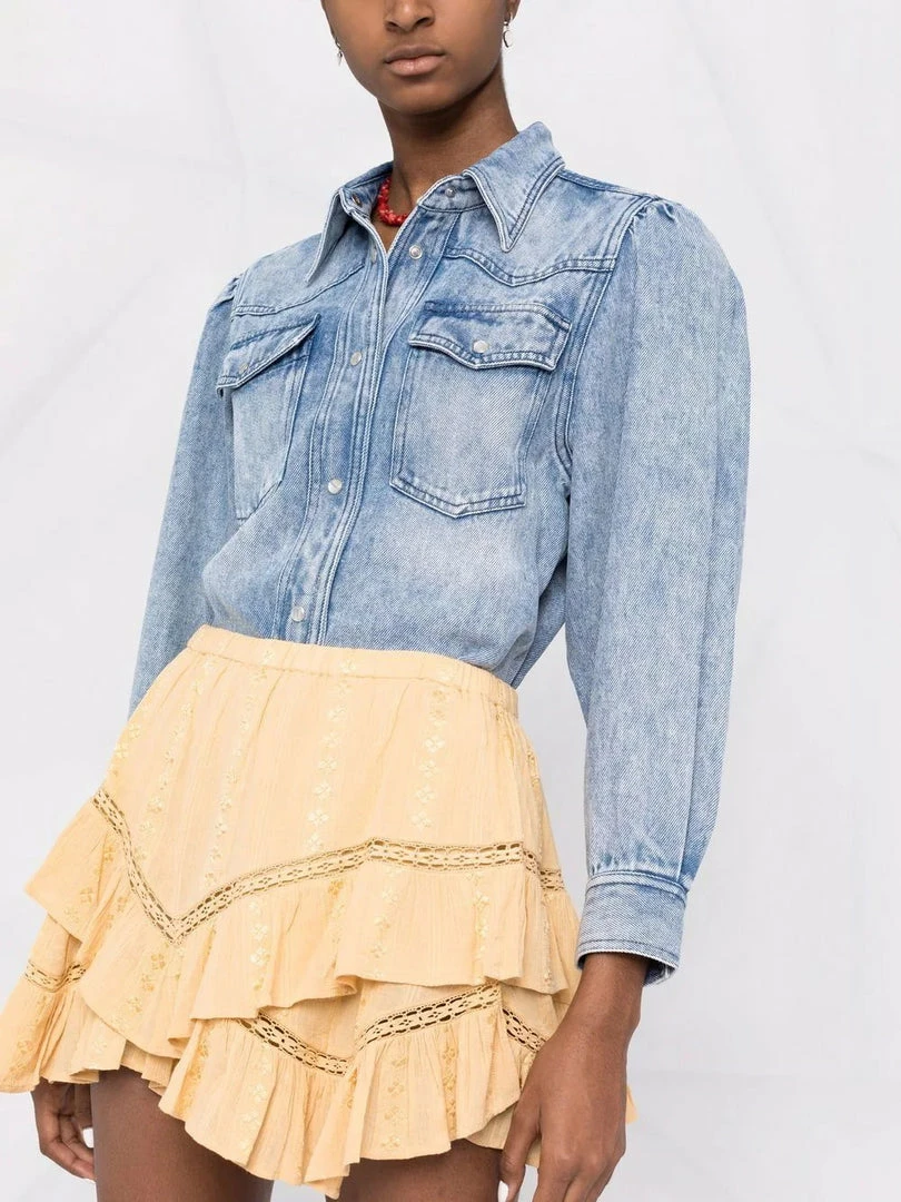 Isabel Marant Etoile Honey Toned 'Jocadia' Shorts Clothing 5 Isabel Marant Etoile Honey Toned 'Jocadia' Shorts Clothing