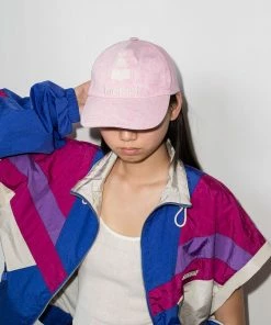 Isabel Marant Light Pink 'Tyron' Logo Denim Cap 13 Isabel Marant Light Pink 'Tyron' Logo Denim Cap