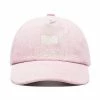Isabel Marant Light Pink 'Tyron' Logo Denim Cap 2 Isabel Marant Light Pink 'Tyron' Logo Denim Cap